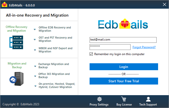 Edbmails login