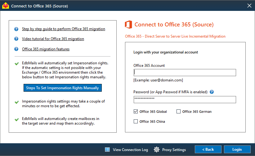 source office 365 login